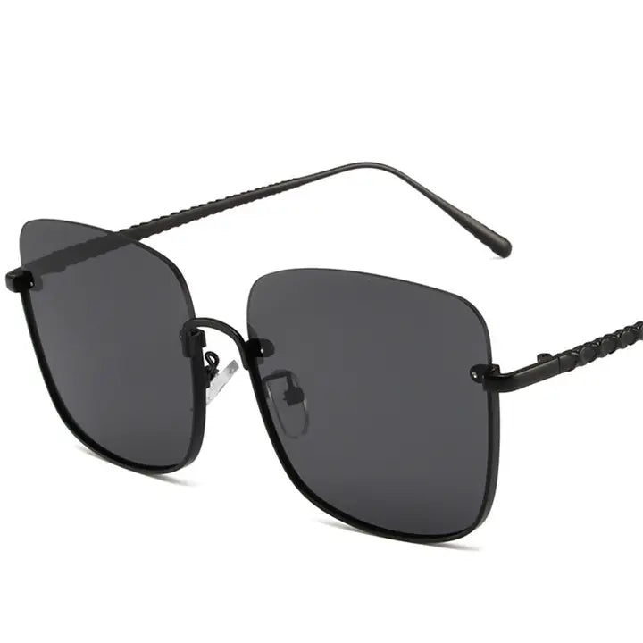 Half frame sunglasses
