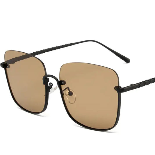 Half frame sunglasses