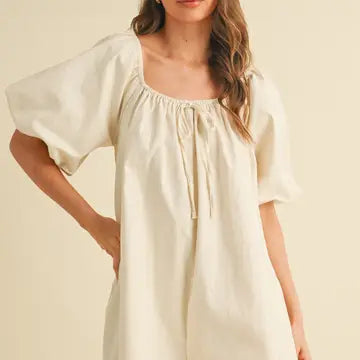 Jenny Denim Romper