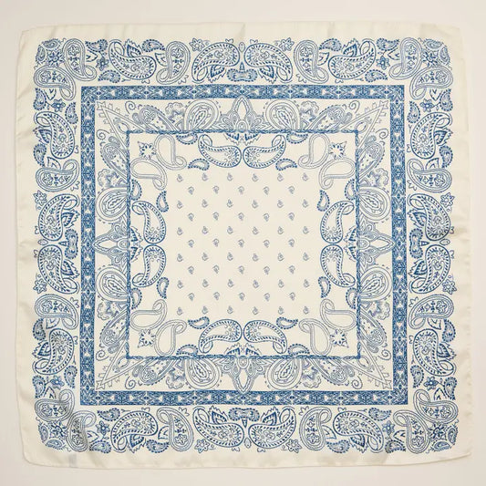 Silk Paisley Bandana