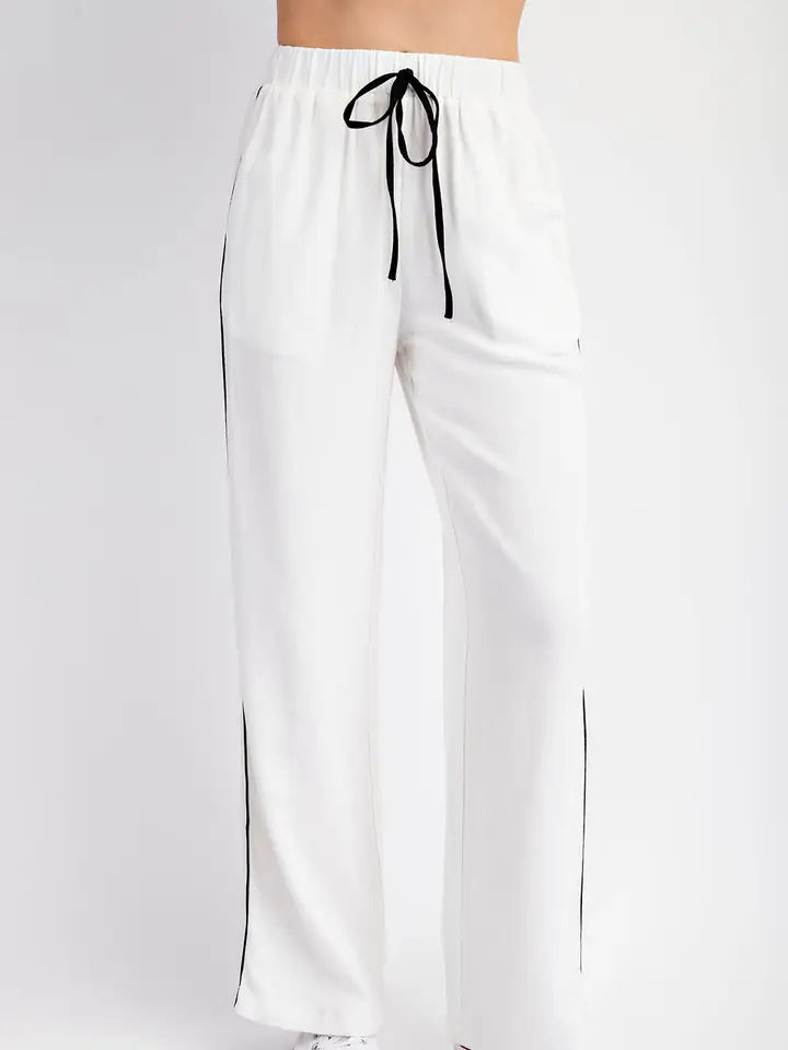 Woven Waist Pants