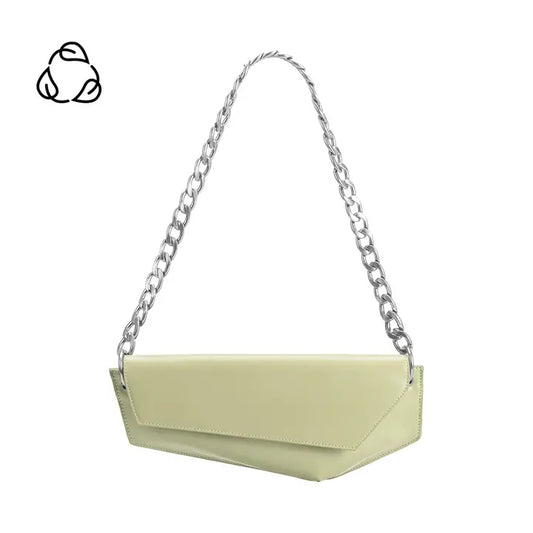 Gabrielle Pistachio Vegan Shoulder Bag