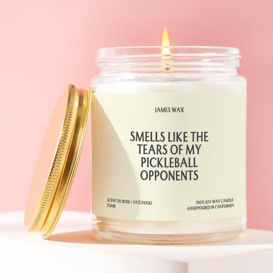Pickleball Candle