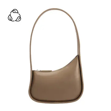 Willow Taupe Vegan Shoulder Bag